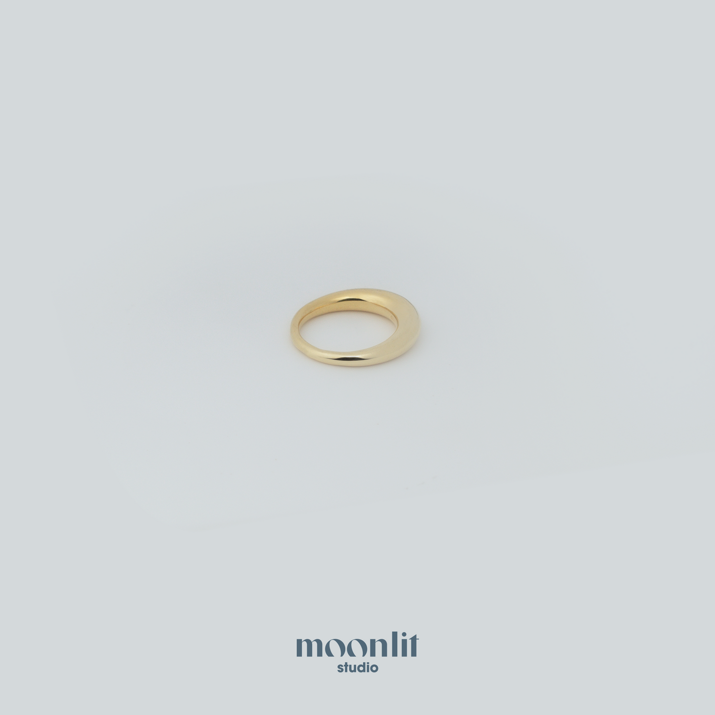 thin volume gold ring